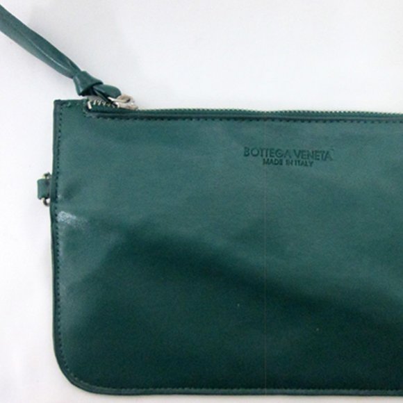 Bottega Veneta Bags Green Clutch Bag Poshmark